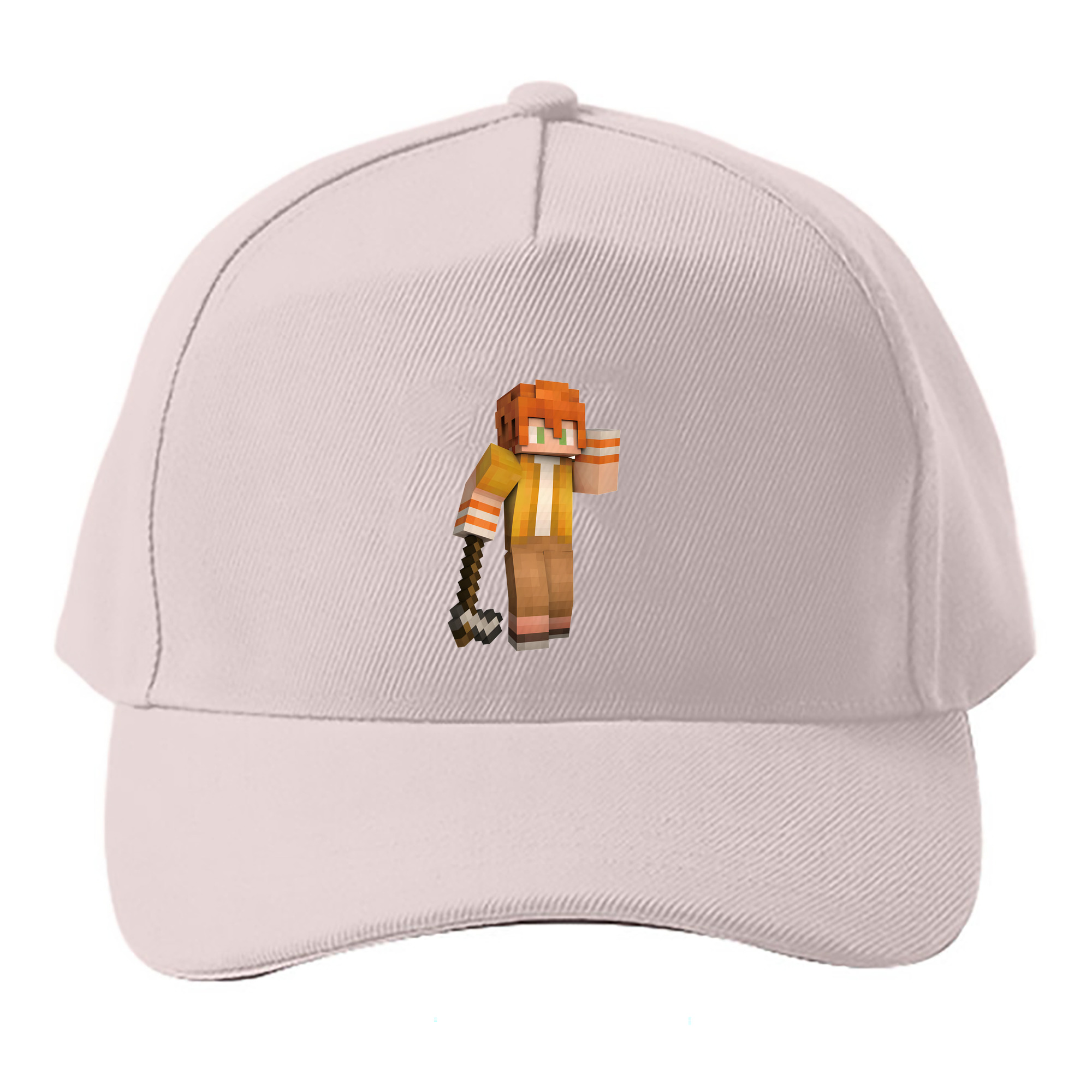 （画像用） マインクラフト ブロックの世界 Minecraft MC Block world ベースボールキャップ 綿100％ 男女兼用 帽子 スポーツ